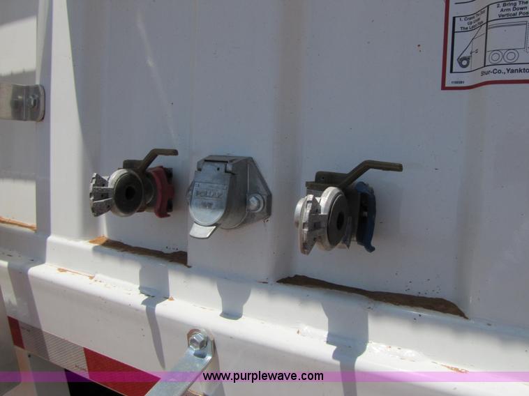 image for item 3441 2011 Travelong 34' dual hopper grain trailer