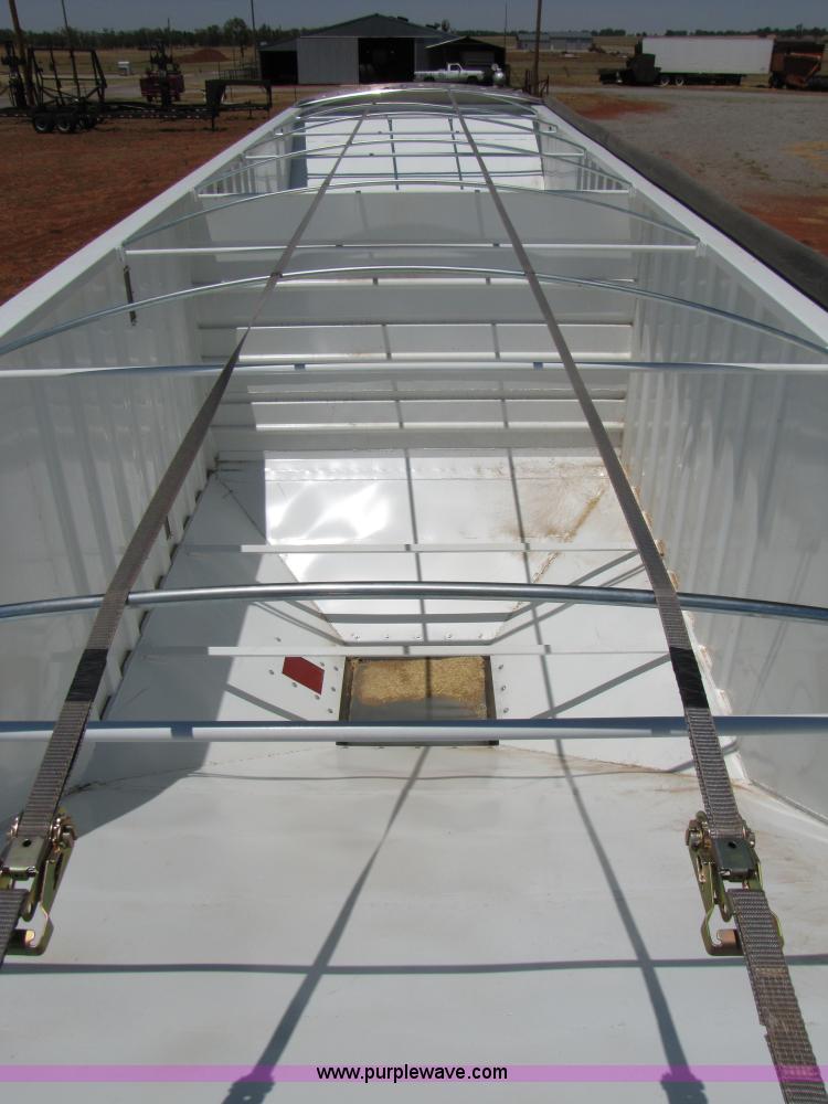 image for item 3441 2011 Travelong 34' dual hopper grain trailer