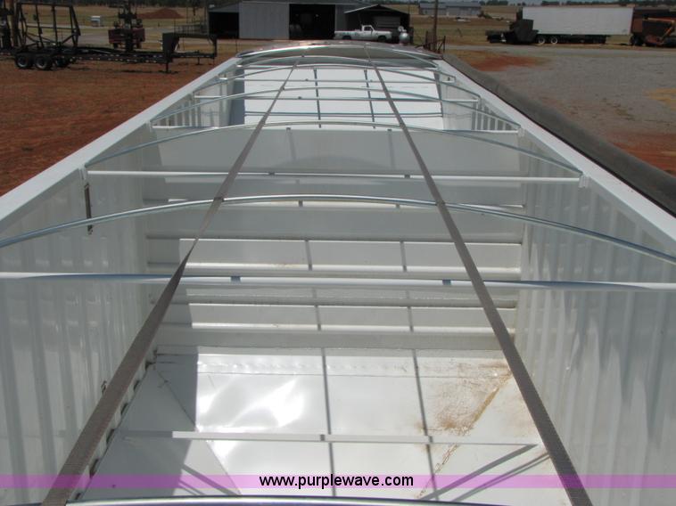 image for item 3441 2011 Travelong 34' dual hopper grain trailer