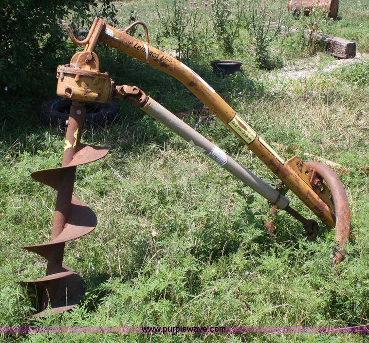 Leinbach three point post hole digger in Tonganoxie, KS Item A2128