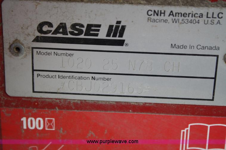 image for item A2185 2006 Case IH 1020F 25' flex head