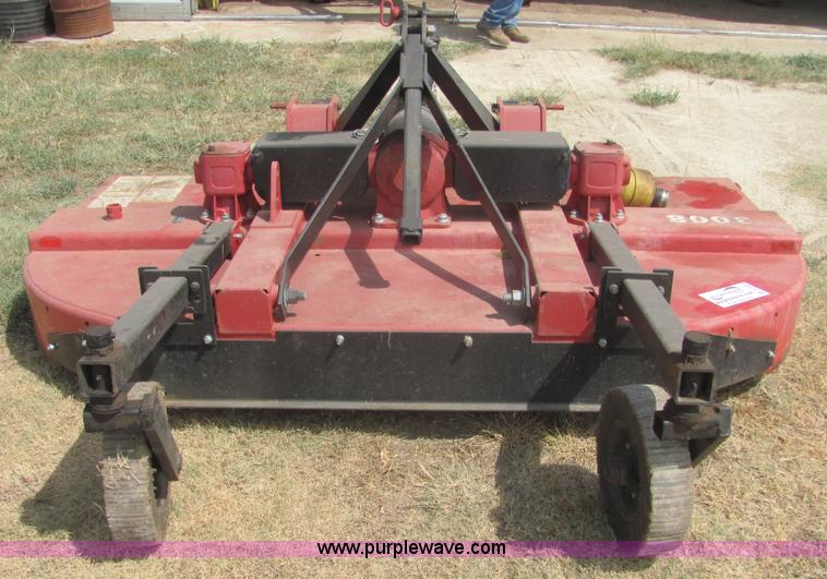 Bush Hog 3008 8' mower in Douglass, KS Item A3584 sold Purple Wave