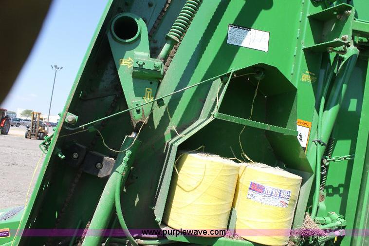 image for item A3600 John Deere 567 mega wide round baler