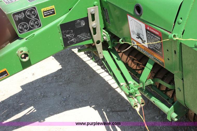 image for item A3600 John Deere 567 mega wide round baler
