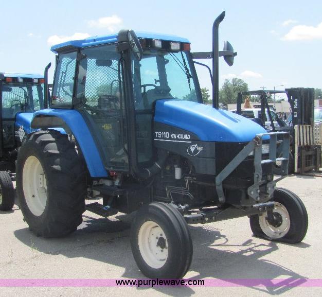 image for item A3658 New Holland TS110 tractor