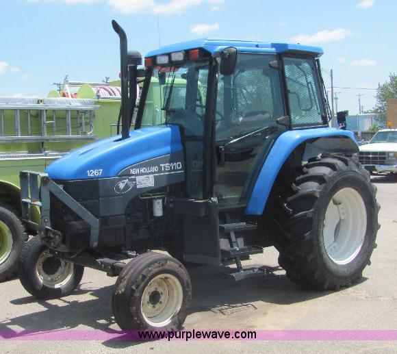 image for item A3659 New Holland TS110 tractor