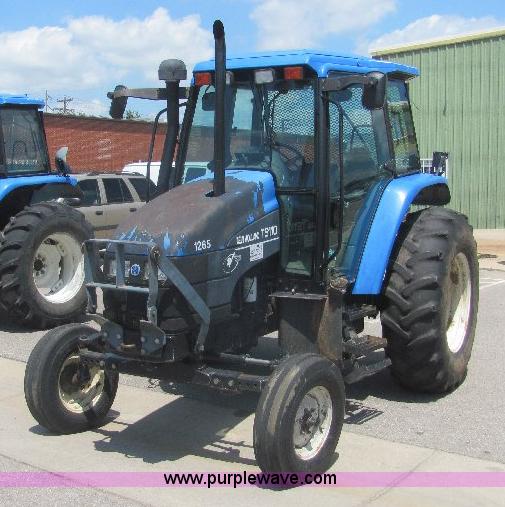 image for item A3661 New Holland TS110 tractor