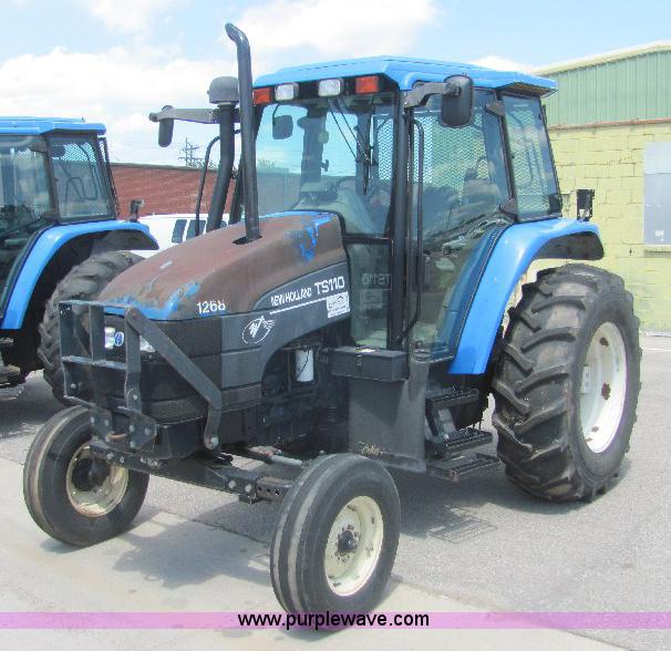image for item A3662 New Holland TS110 tractor