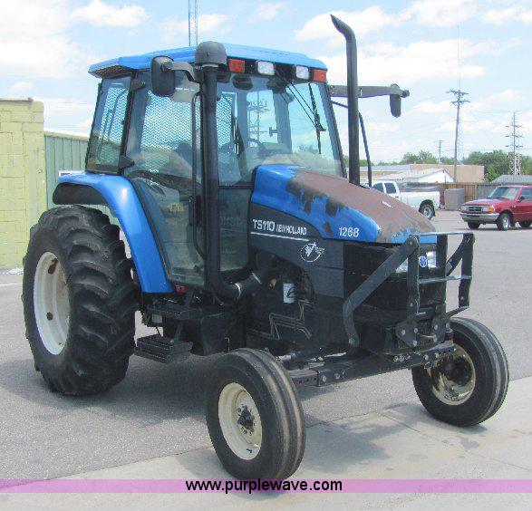 image for item A3662 New Holland TS110 tractor