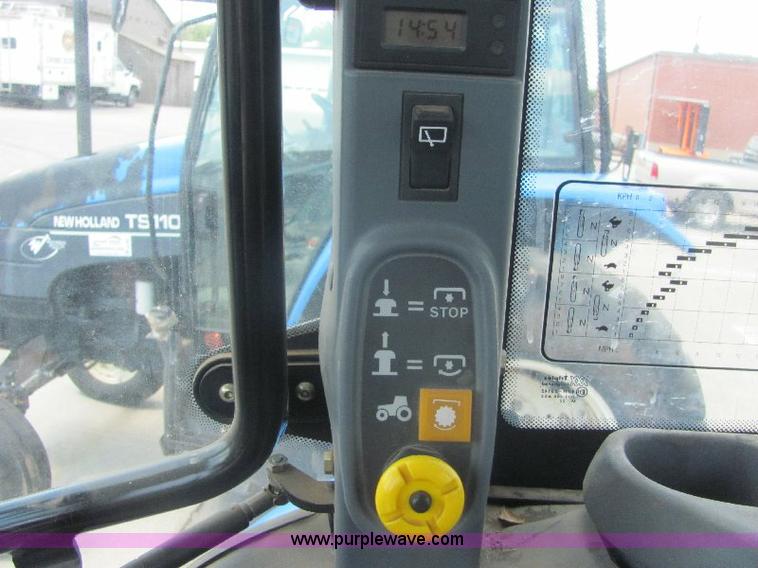 image for item A3662 New Holland TS110 tractor