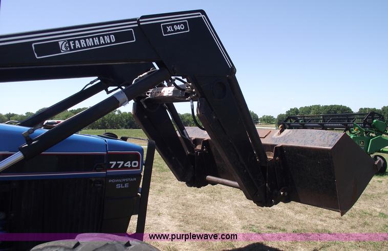 image for item A4090 1992 Ford 7740 Powerstar SLE MFWD tractor