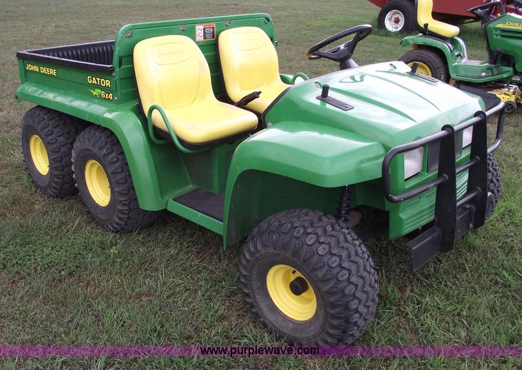image for item A4112 John Deere Gator 6x4 utility vehicle