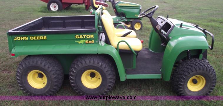 image for item A4112 John Deere Gator 6x4 utility vehicle