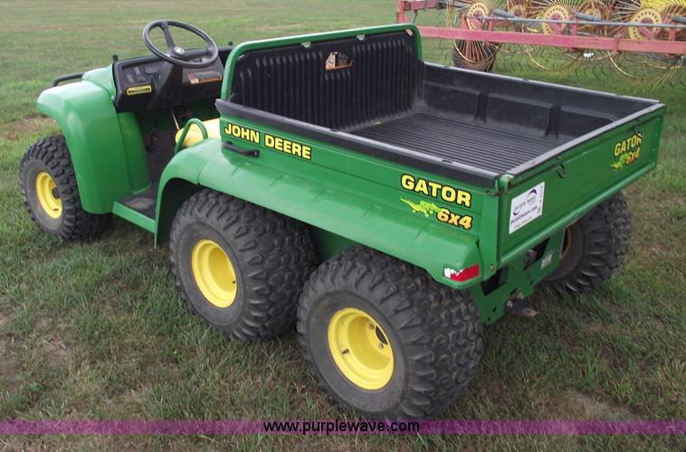image for item A4112 John Deere Gator 6x4 utility vehicle
