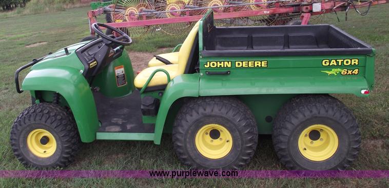 image for item A4112 John Deere Gator 6x4 utility vehicle