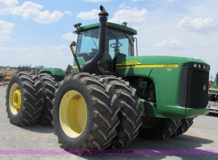 image for item A4656 2003 John Deere 9320 4WD tractor