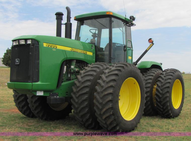 image for item A4658 2000 John Deere 9200 4WD tractor