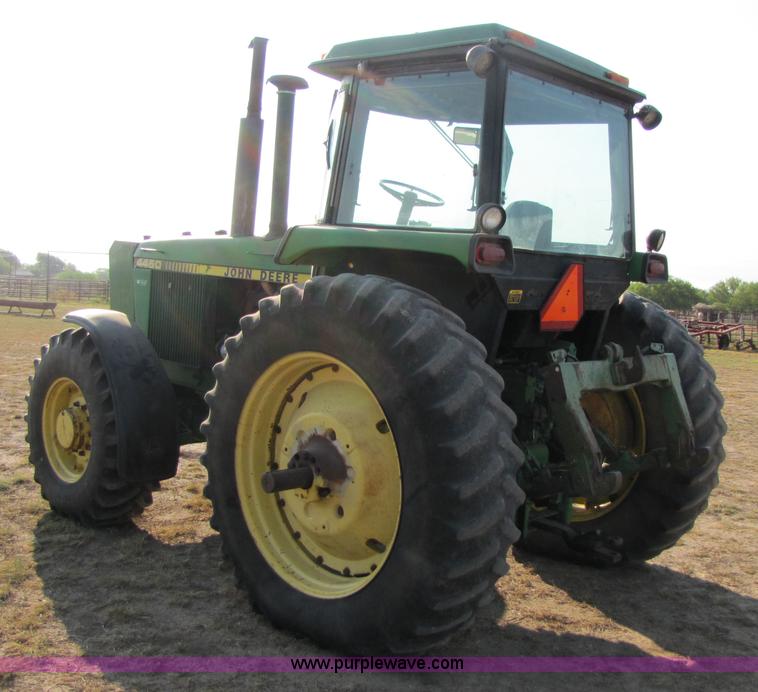 image for item A4666 1988 John Deere 4450 MFWD tractor