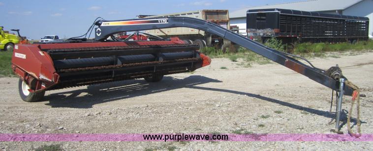 image for item A4711 Hesston 1170 16' hydro swing swather