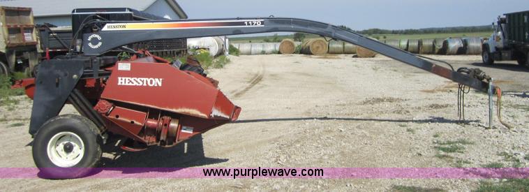 image for item A4711 Hesston 1170 16' hydro swing swather