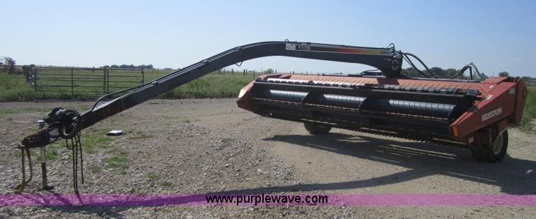 image for item A4711 Hesston 1170 16' hydro swing swather