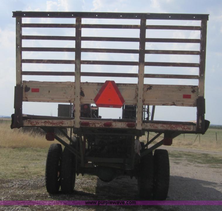 image for item A4732 United Manufacturers 710 Hay Monster bale wagon