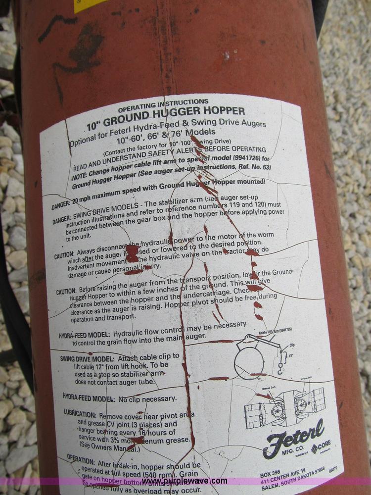 image for item A4922 1999 Feterl auger