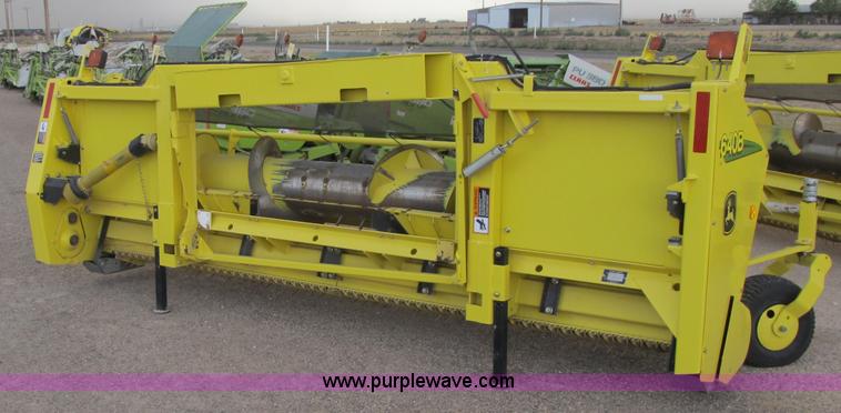 image for item A5225 2009 John Deere 640B windrow pickup head