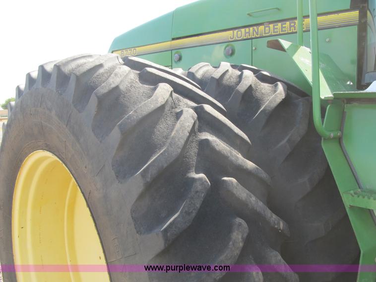 image for item A9675 1996 John Deere 8770 4WD tractor