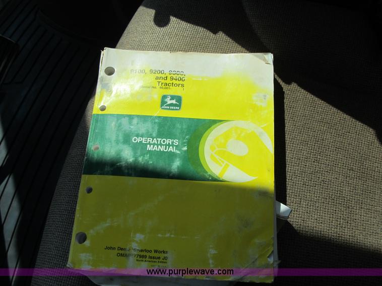 image for item A9676 2001 John Deere 9300 4WD tractor