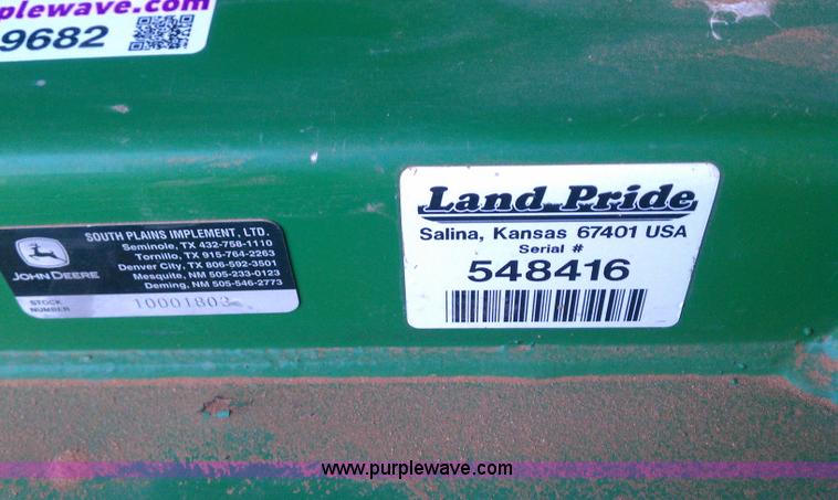 image for item A9682 Land Pride RCR1860 60" rotary cutter