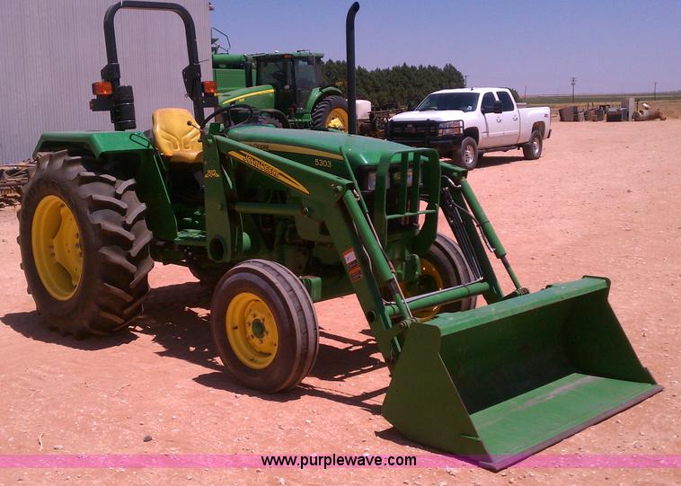 image for item A9684 2008 John Deere 5303 tractor