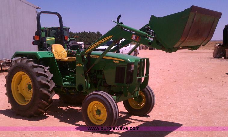 image for item A9684 2008 John Deere 5303 tractor