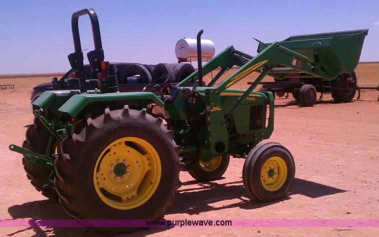 image for item A9684 2008 John Deere 5303 tractor