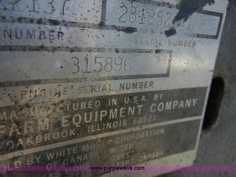 image for item A9973 1977 White 2-70 Field Boss tractor