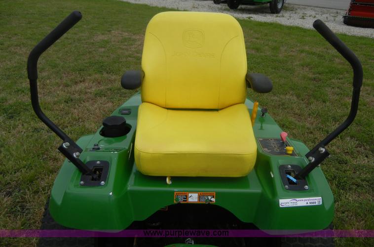 image for item A9989 John Deere F680 Z-Trak zero turn mower