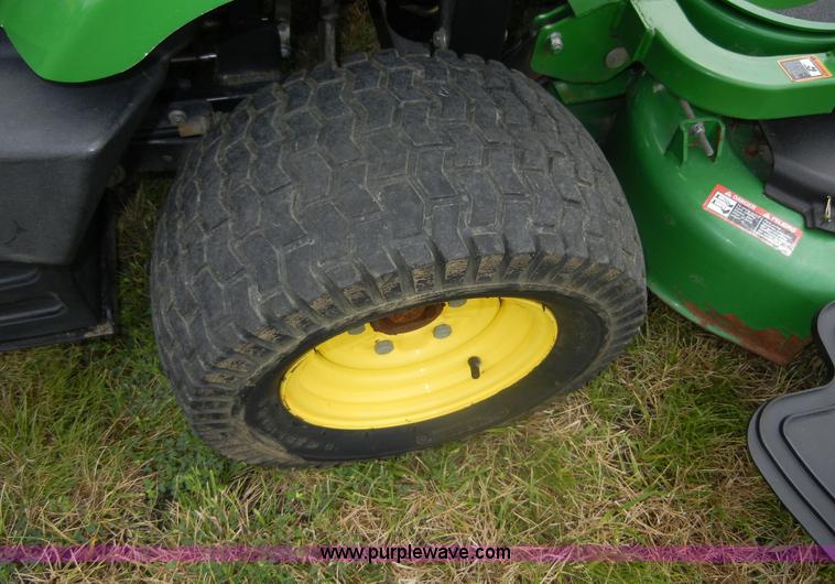 image for item A9989 John Deere F680 Z-Trak zero turn mower