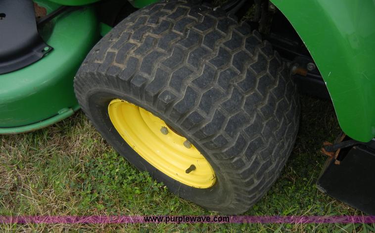 image for item A9989 John Deere F680 Z-Trak zero turn mower