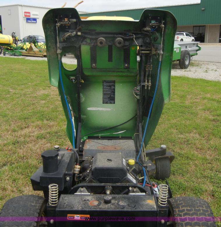 image for item A9989 John Deere F680 Z-Trak zero turn mower