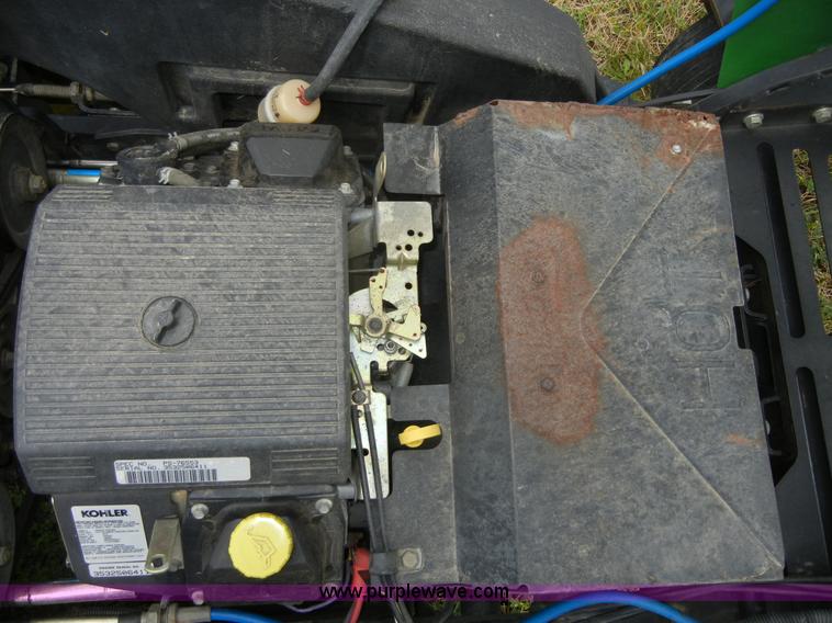 image for item A9989 John Deere F680 Z-Trak zero turn mower