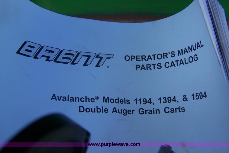 image for item B3529 2009 Brent 1194 grain cart