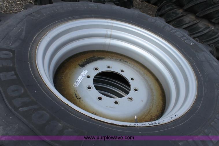 image for item B9832 (2) Michelin 480/70R30 wheels and tires