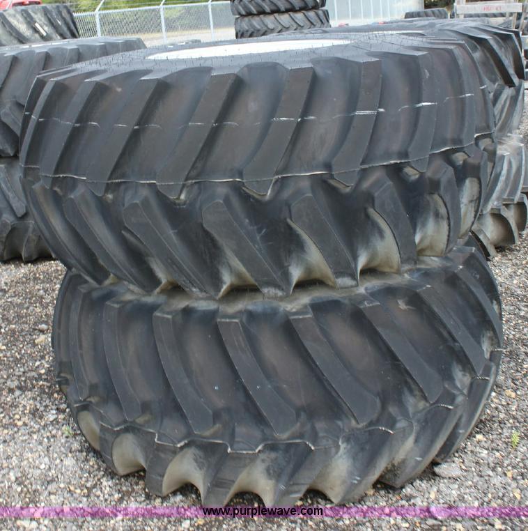 image for item B9833 (2) Firestone 28L-26 wheels and tires