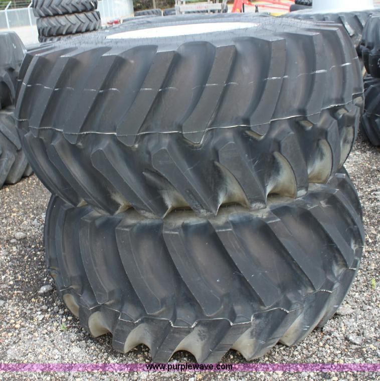 image for item B9833 (2) Firestone 28L-26 wheels and tires