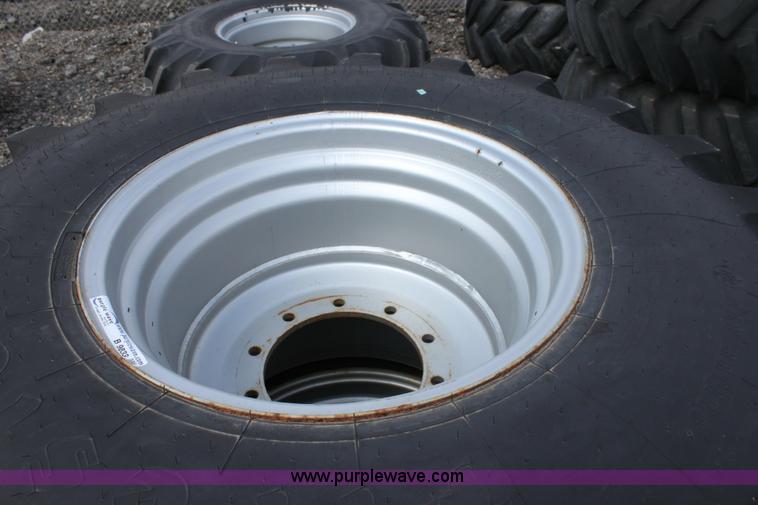 image for item B9833 (2) Firestone 28L-26 wheels and tires