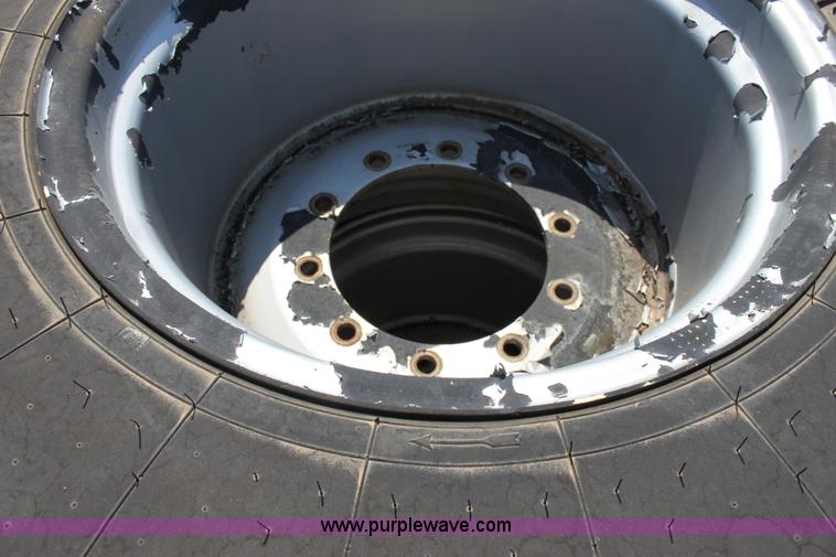 image for item B9837 (2) Firestone 28-26 wheels and tires