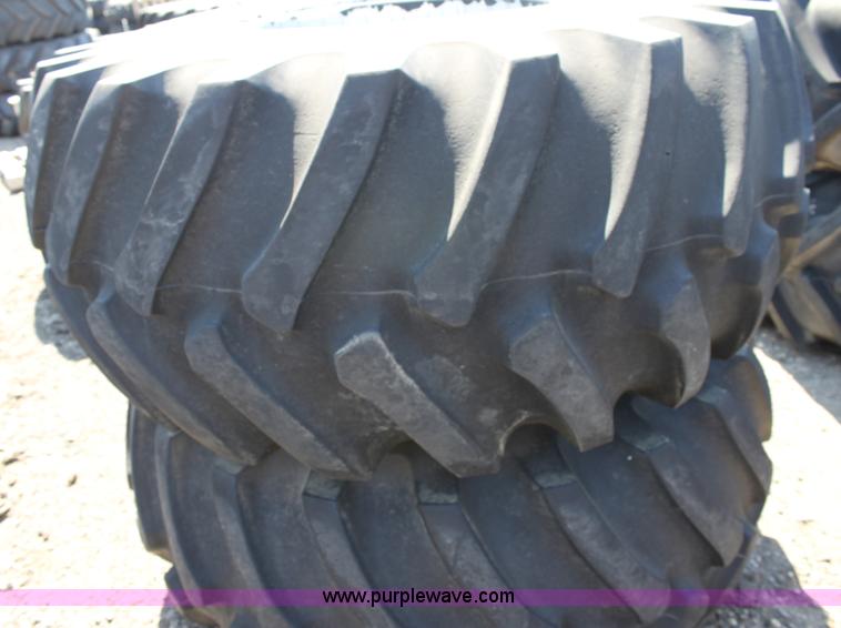 image for item B9837 (2) Firestone 28-26 wheels and tires