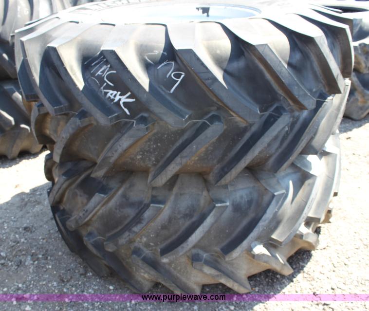 image for item B9838 (2) Michelin 650/75R32 wheels and tires
