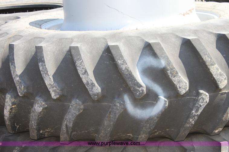 image for item B9840 (2) Firestone 20.8R42 dual wheels and tires