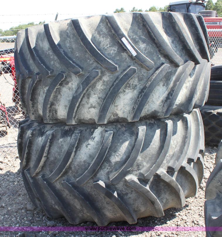 image for item B9843 (2) Goodyear 900/60R32 wheels and tires